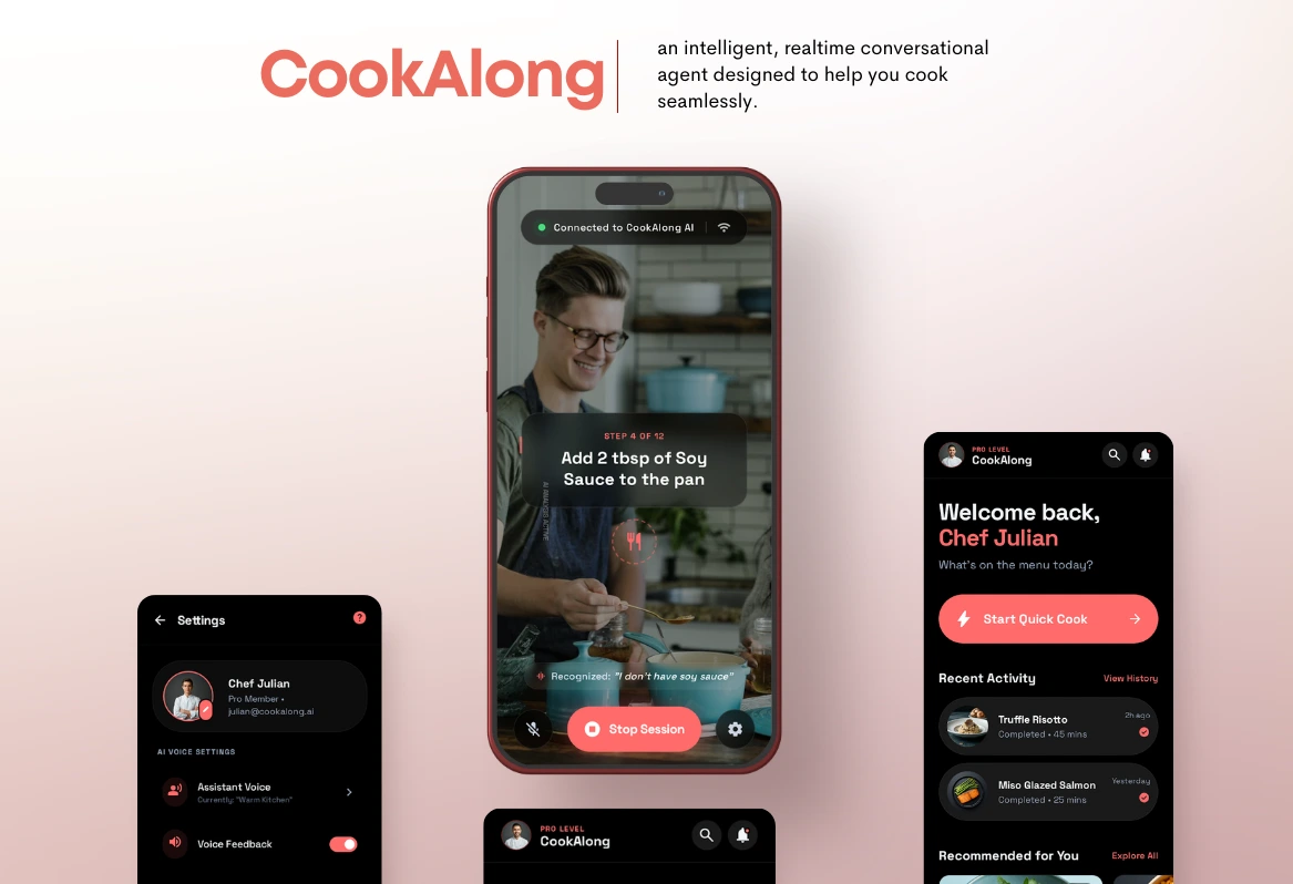CookAlong - Live Cooking Coach